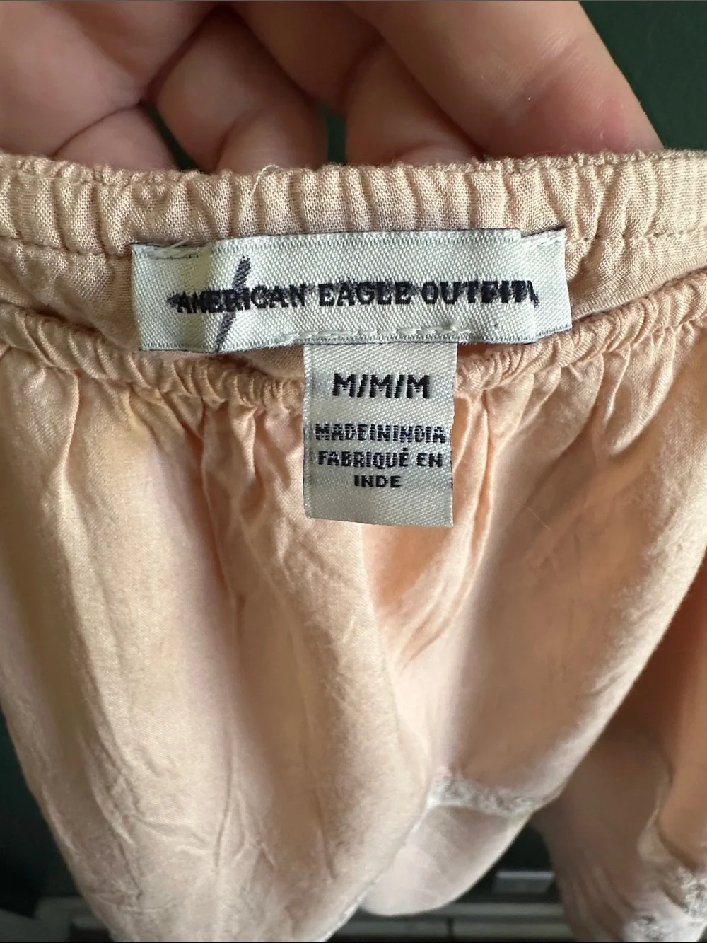 American Eagle Outfitters light peach