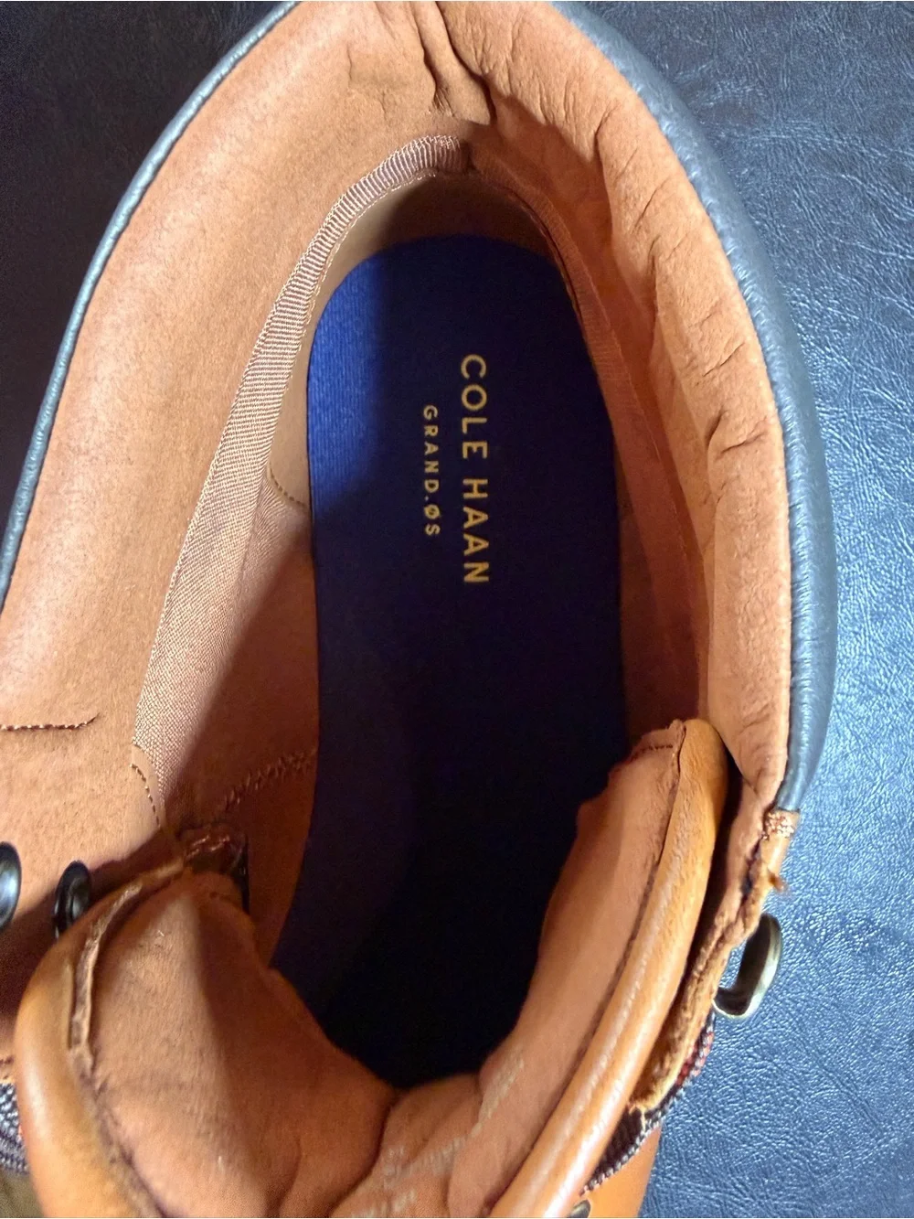 Cole Haan Men's Chukka Boots Tan Leather with White Soles