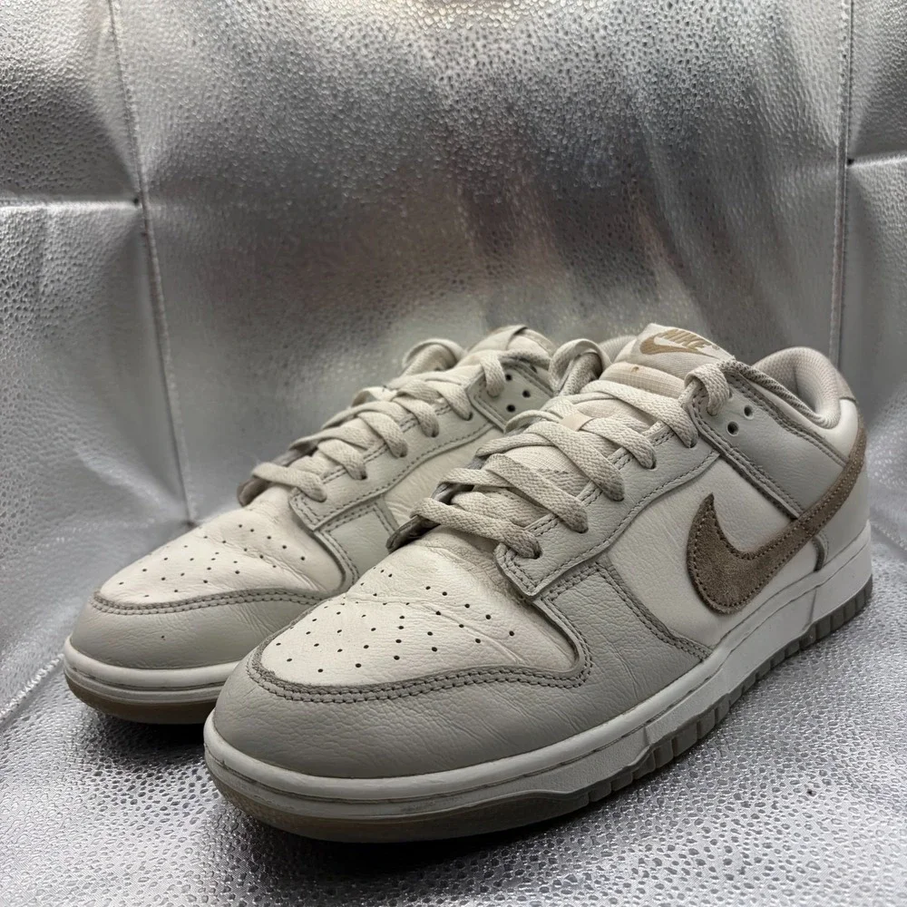 Size 11 Nike Dunk Retro SE Low Phantom Khaki Mens Athletic Shoes FJ4188-001