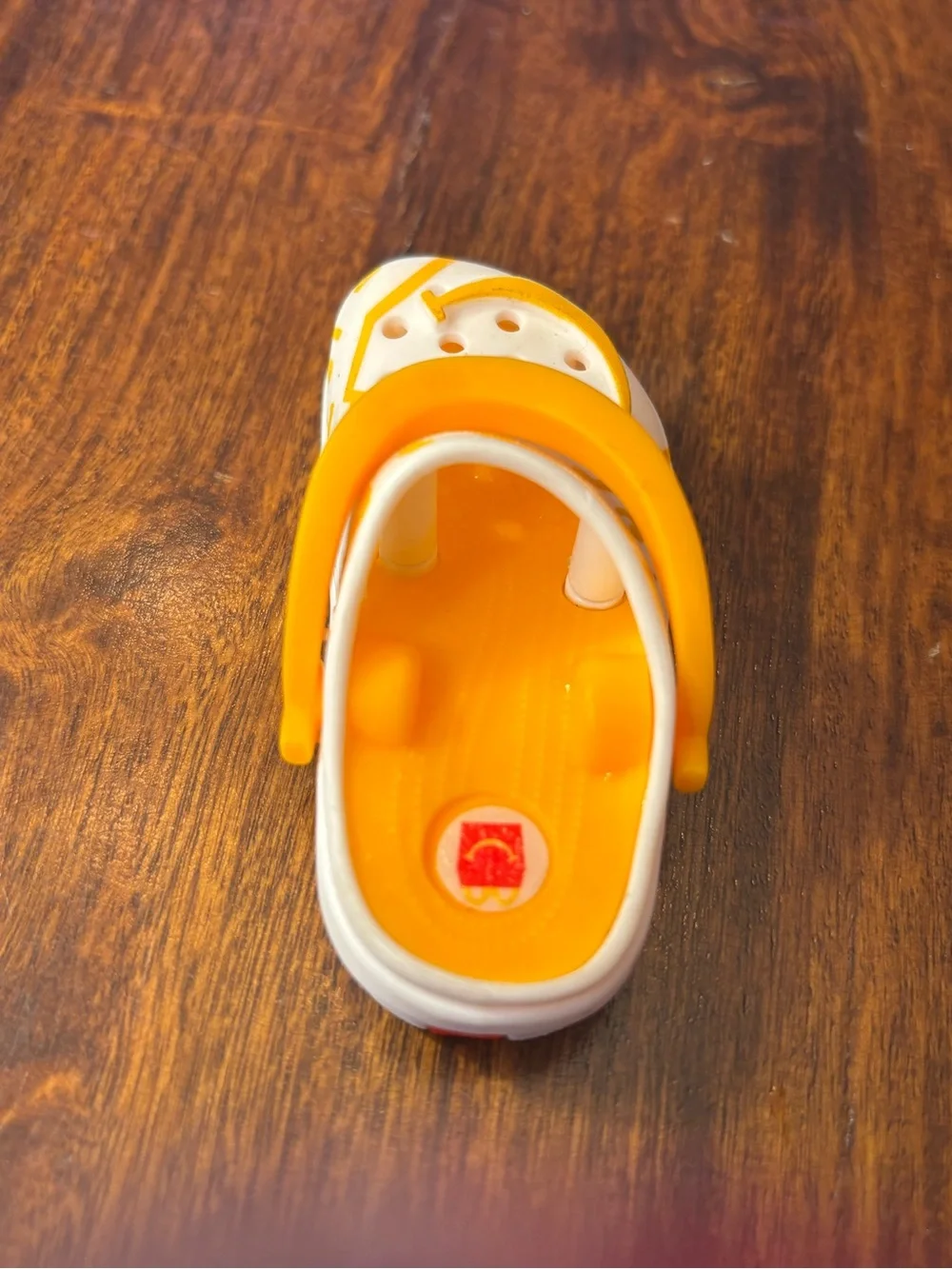 2024 Mcdonald's Crocs Toy # 8 Shoe Keychain Bag Clip No Box