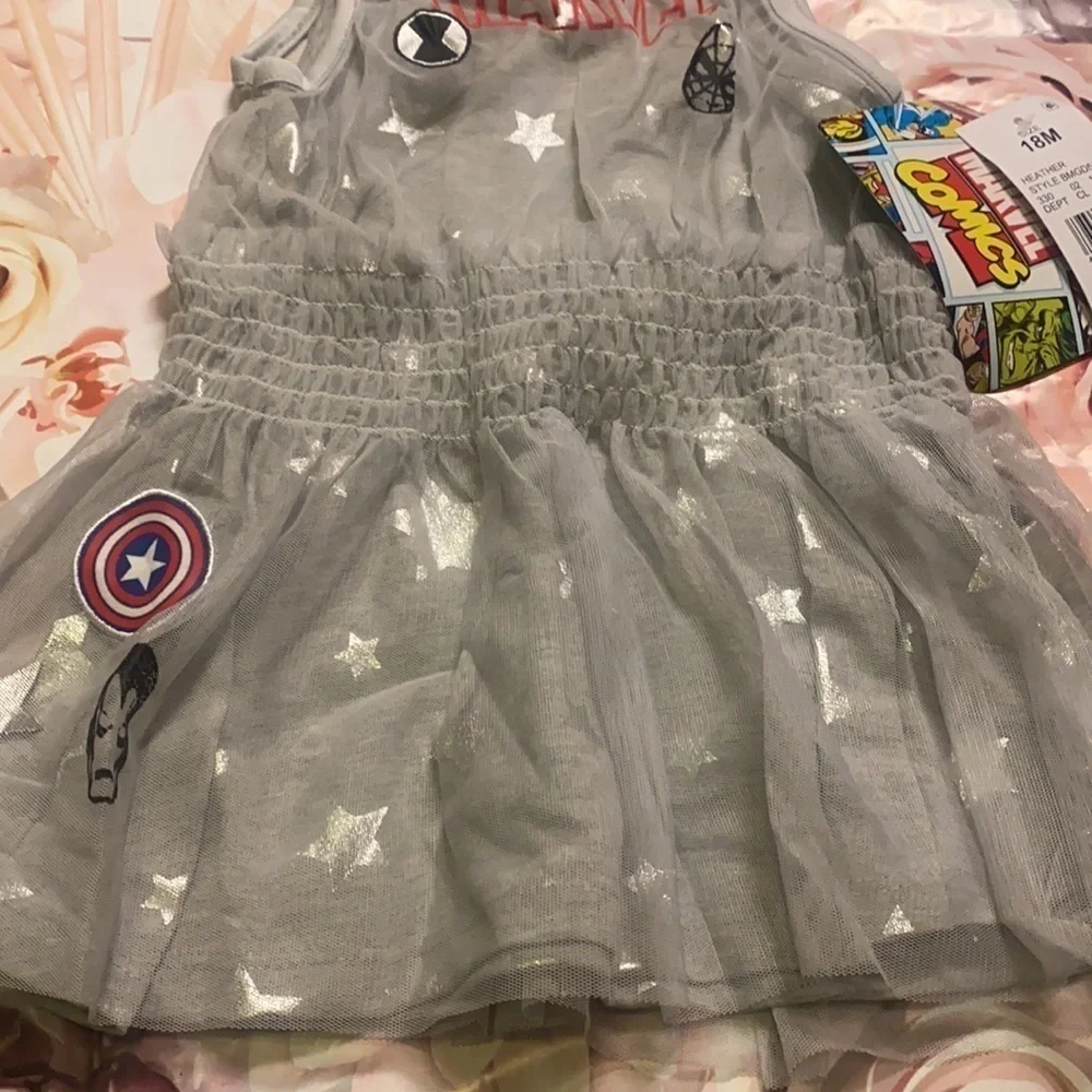 2/$20.  New Marvel 18 month Dress