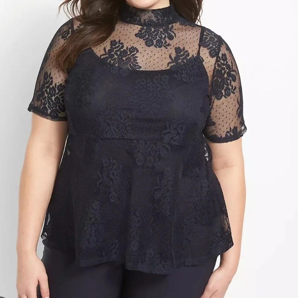 Lane Bryant navy blue