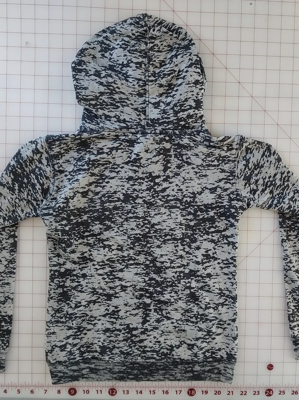 adidas Gray & Black Camo 'Beaver Nation' Hooded Sweatshirt