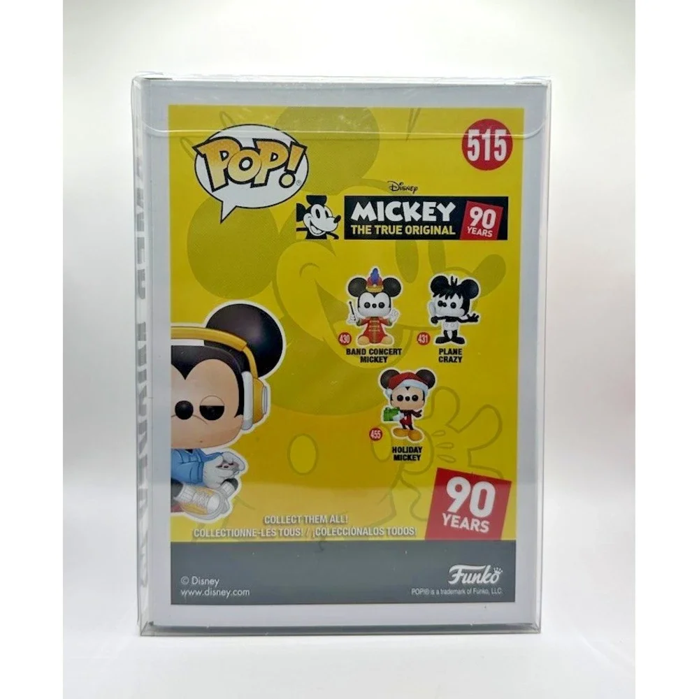 Gamer Mickey GameStop Exclusive Disney 90 Years Funko Pop! #515 in Pop Protector