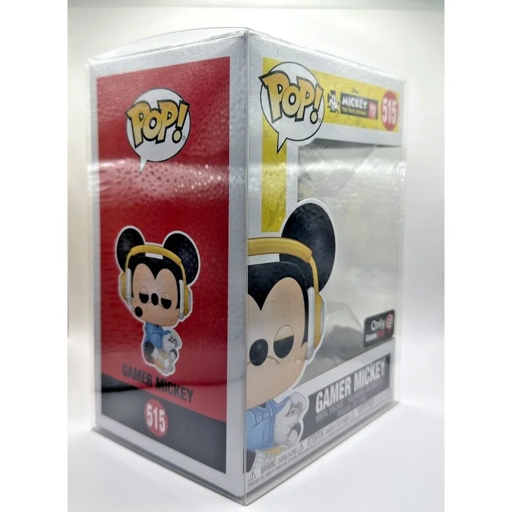 Gamer Mickey GameStop Exclusive Disney 90 Years Funko Pop! #515 in Pop Protector