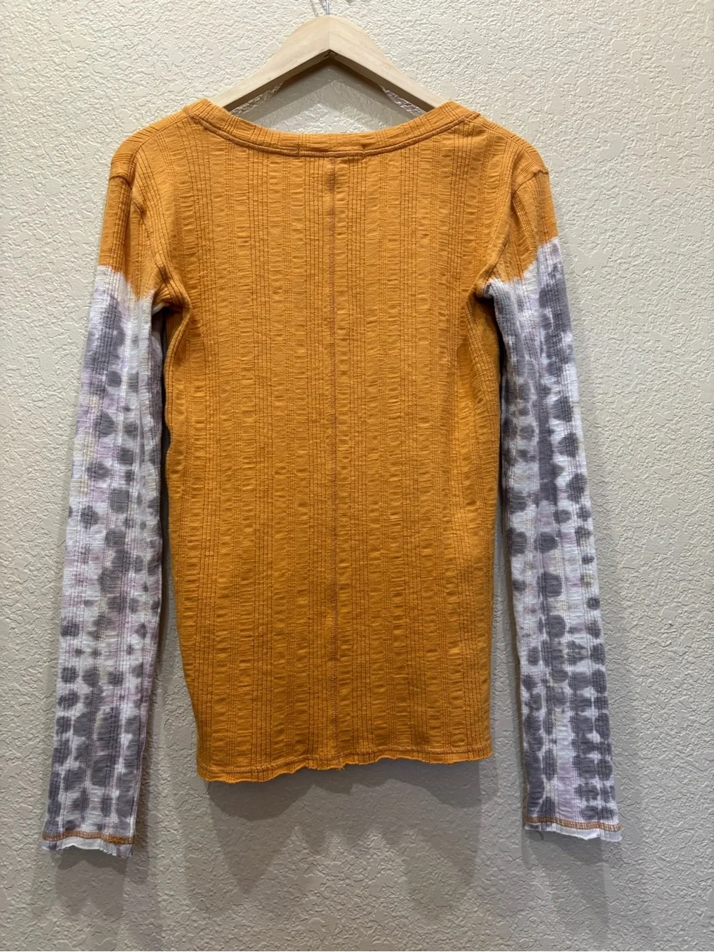 Free People raw cut orange