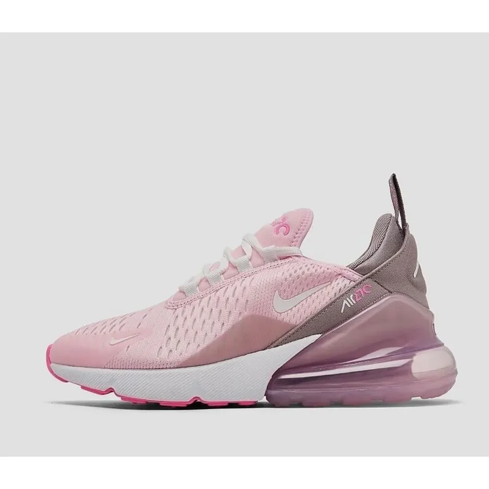 Size 6.5Y - Big Kid GS Nike Air Max 270 Pink Foam/ Grey IB4435-663
