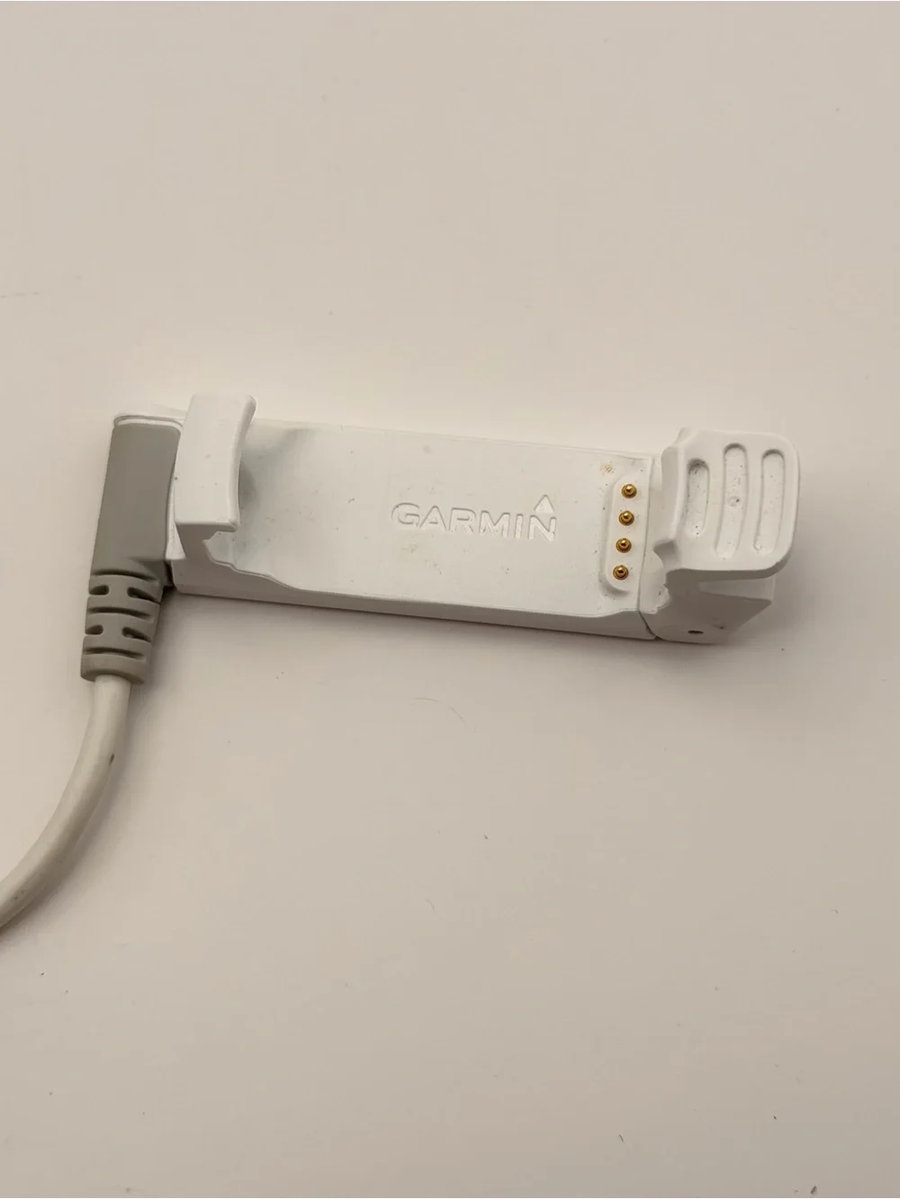 Garmin Forerunner 220 Charger, White, Original Garmin