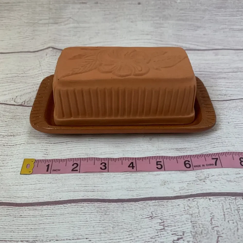 American Container Co. vintage terracotta