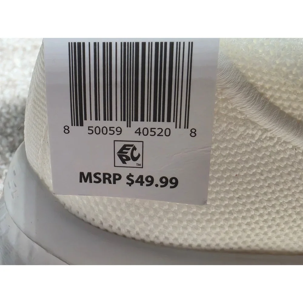 UNOS by Target White Knit Expandable Sneakers Womens 12.5-13.5 Mens 11-12 NWT