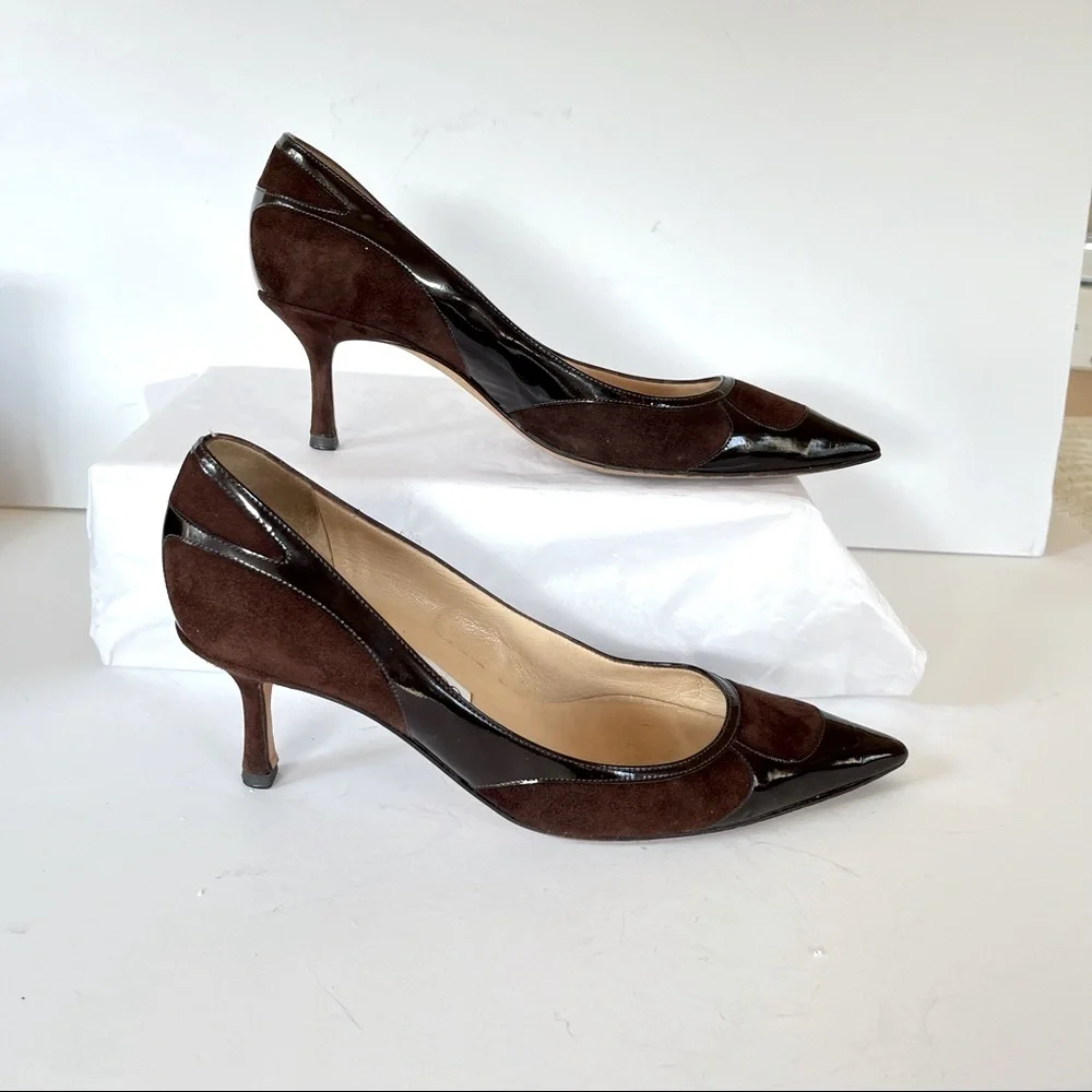 Jimmy Choo dark brown
