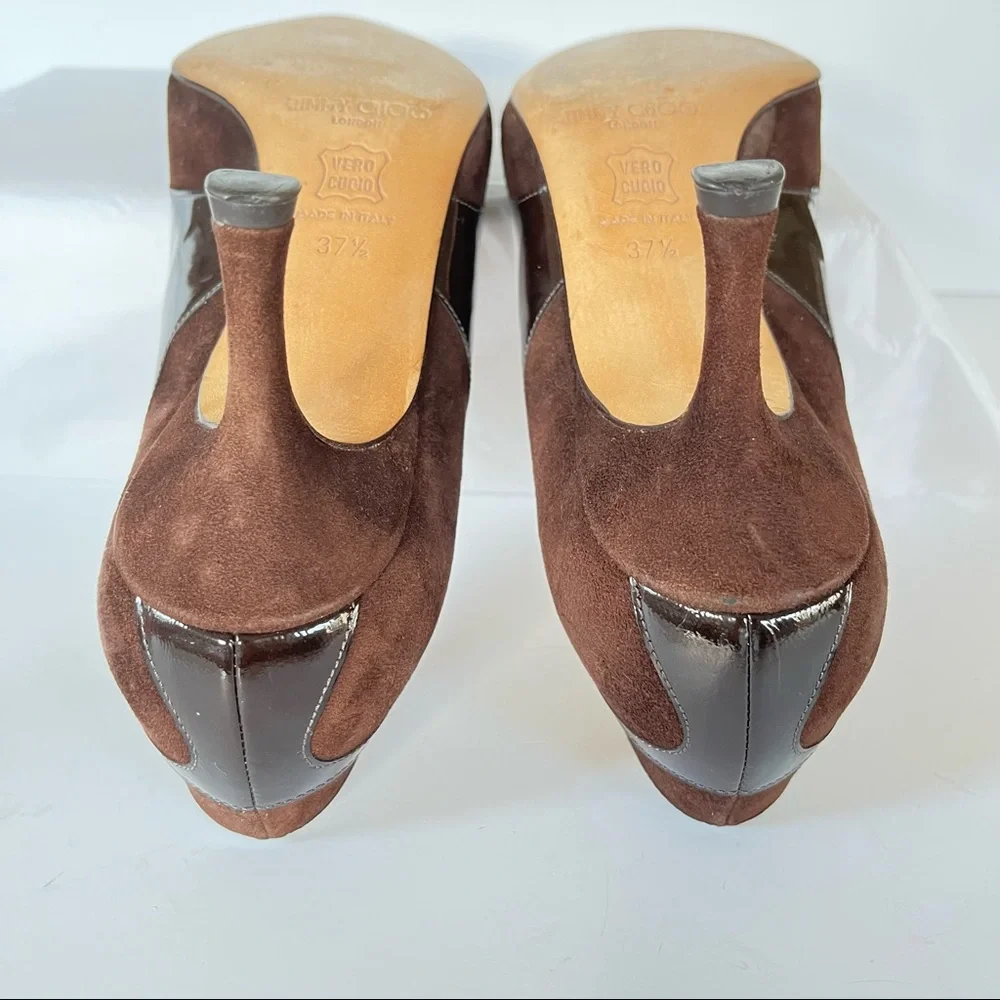 Jimmy Choo dark brown
