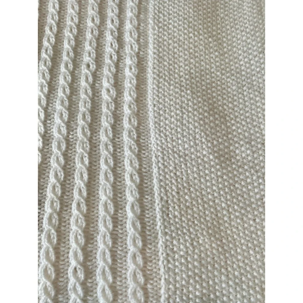 Open Weave Throw Blanket 66