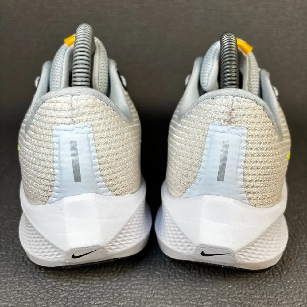 🔴 Nike Air Zoom Pegasus 40 Women`s Size 9 Grey Yellow Running Shoes DV3854-102