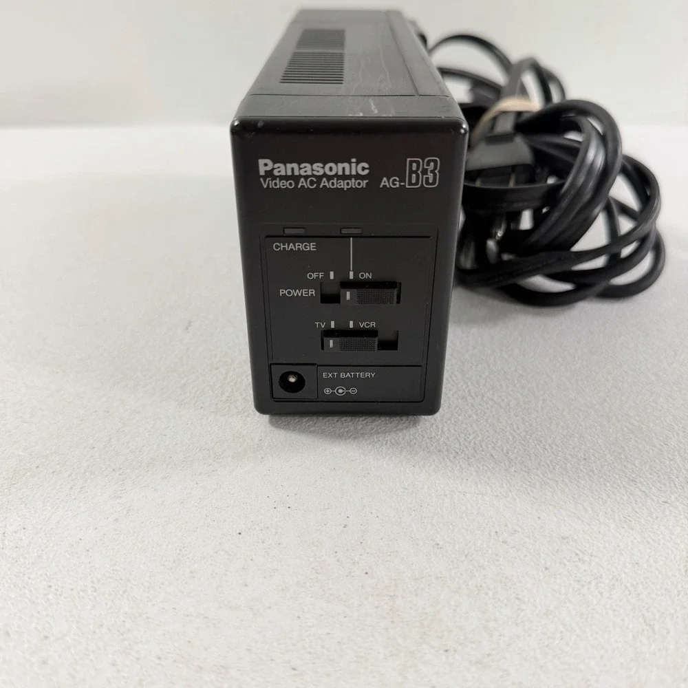 Vintage Panasonic AG-B3 Video AC Adapter Charger Power Supply Omnimovie Reporter