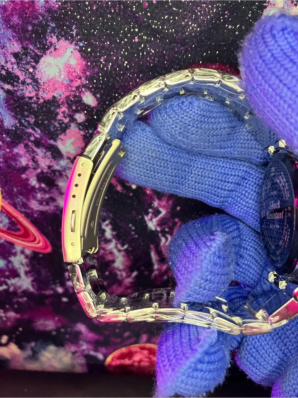 Custom G Shock Silver Metal Style Colorway