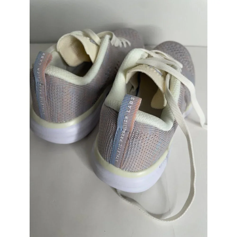 APL Techloom Pro Trainer Sneakers Pastel Multi Pristine White Women's 35 5 New