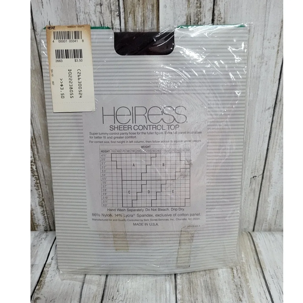 Heiress vintage full