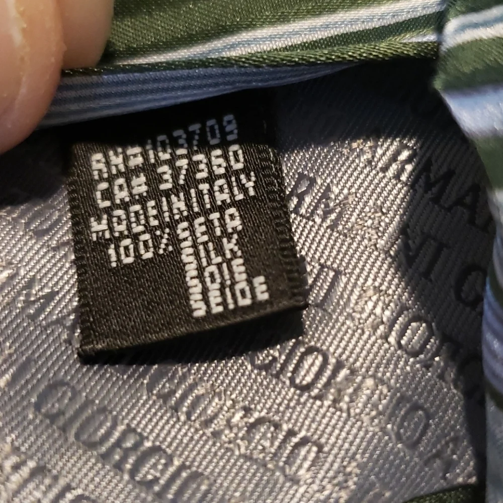 Giorgi Armani tie