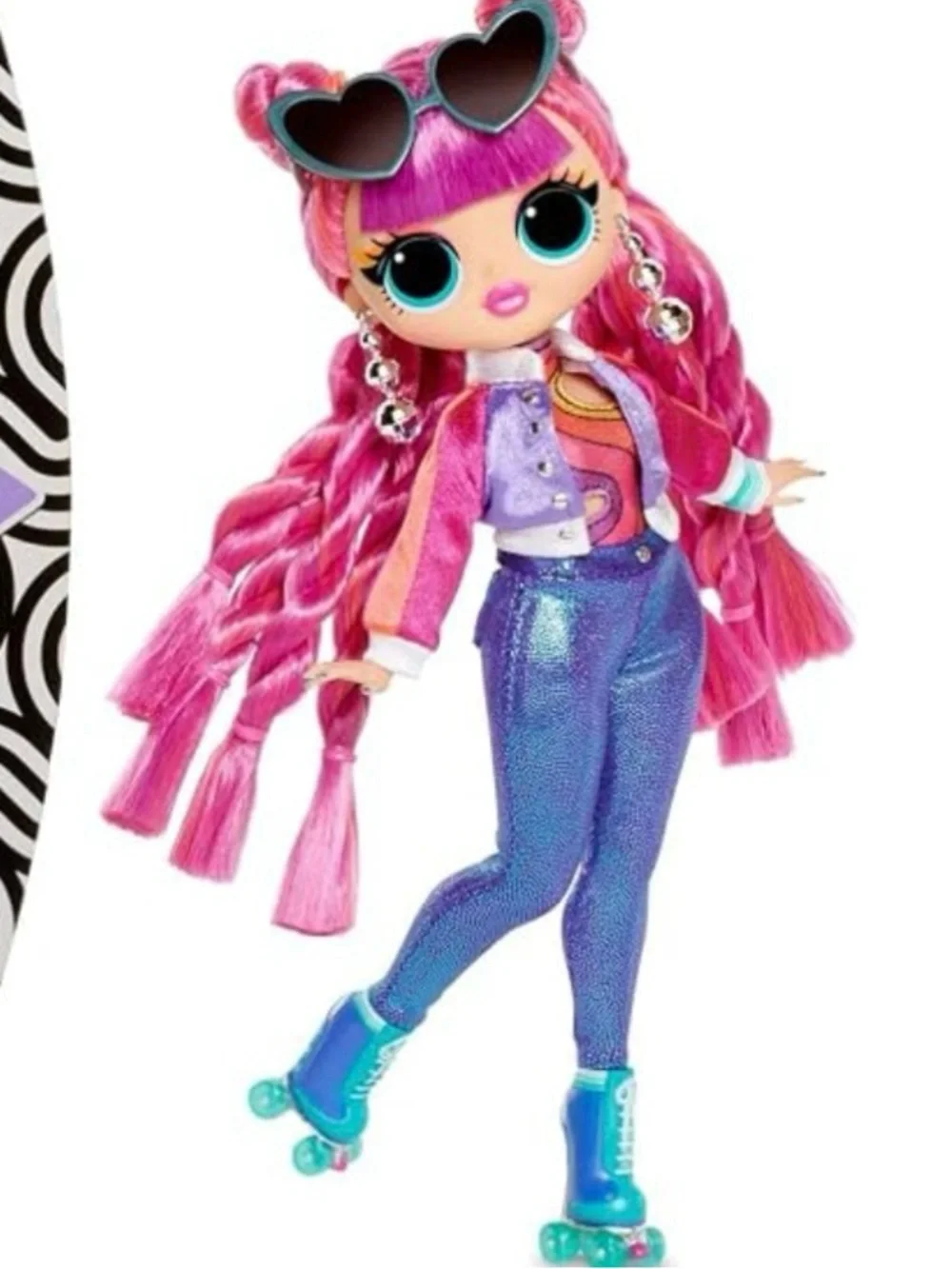 L.O.L. Surprise! Teal and Pink Series 3 Bo$$ Class Prez Chillax Roller