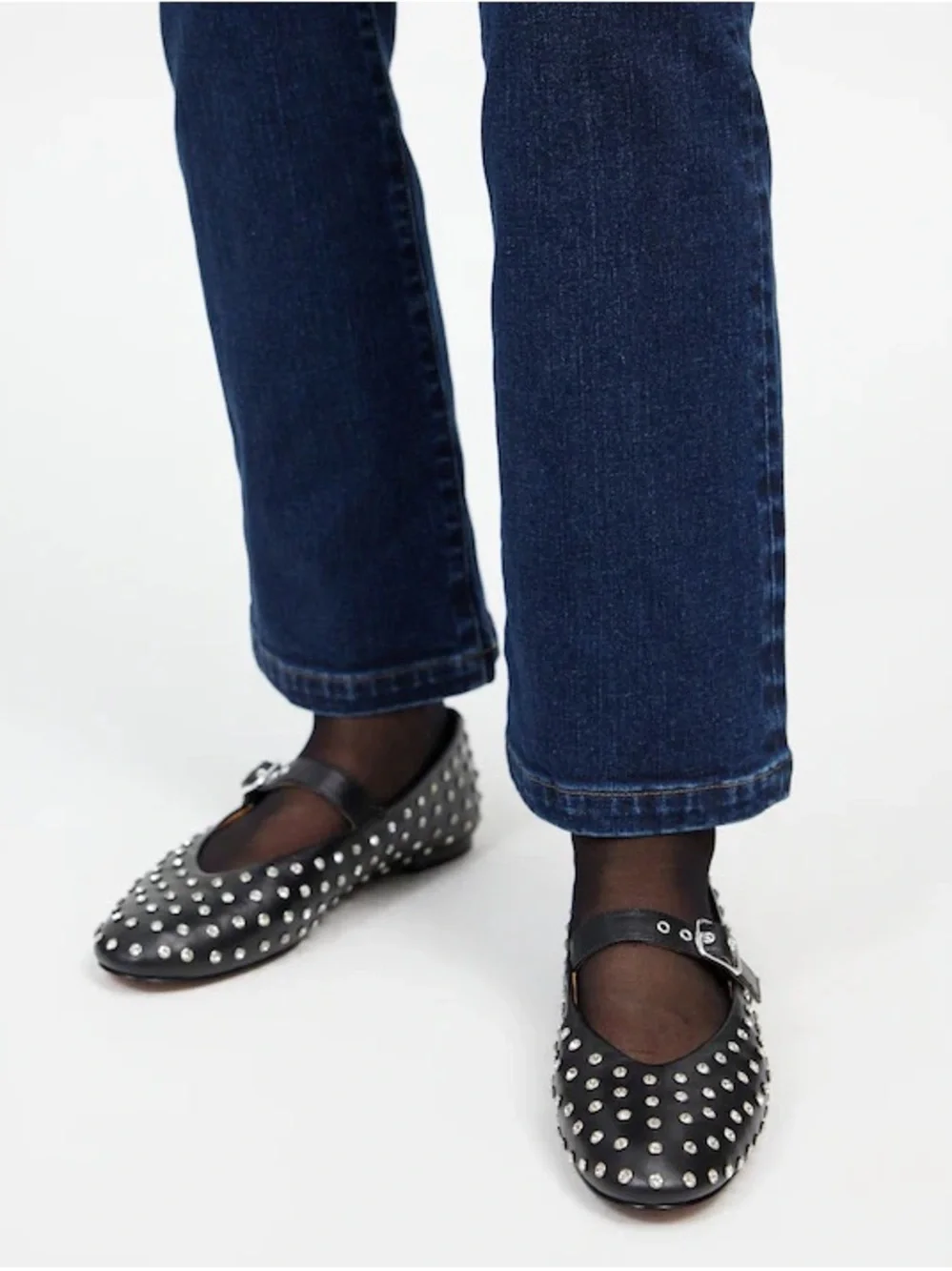 NWT Madewell The Remy Mary Jane Flat - Sz.7