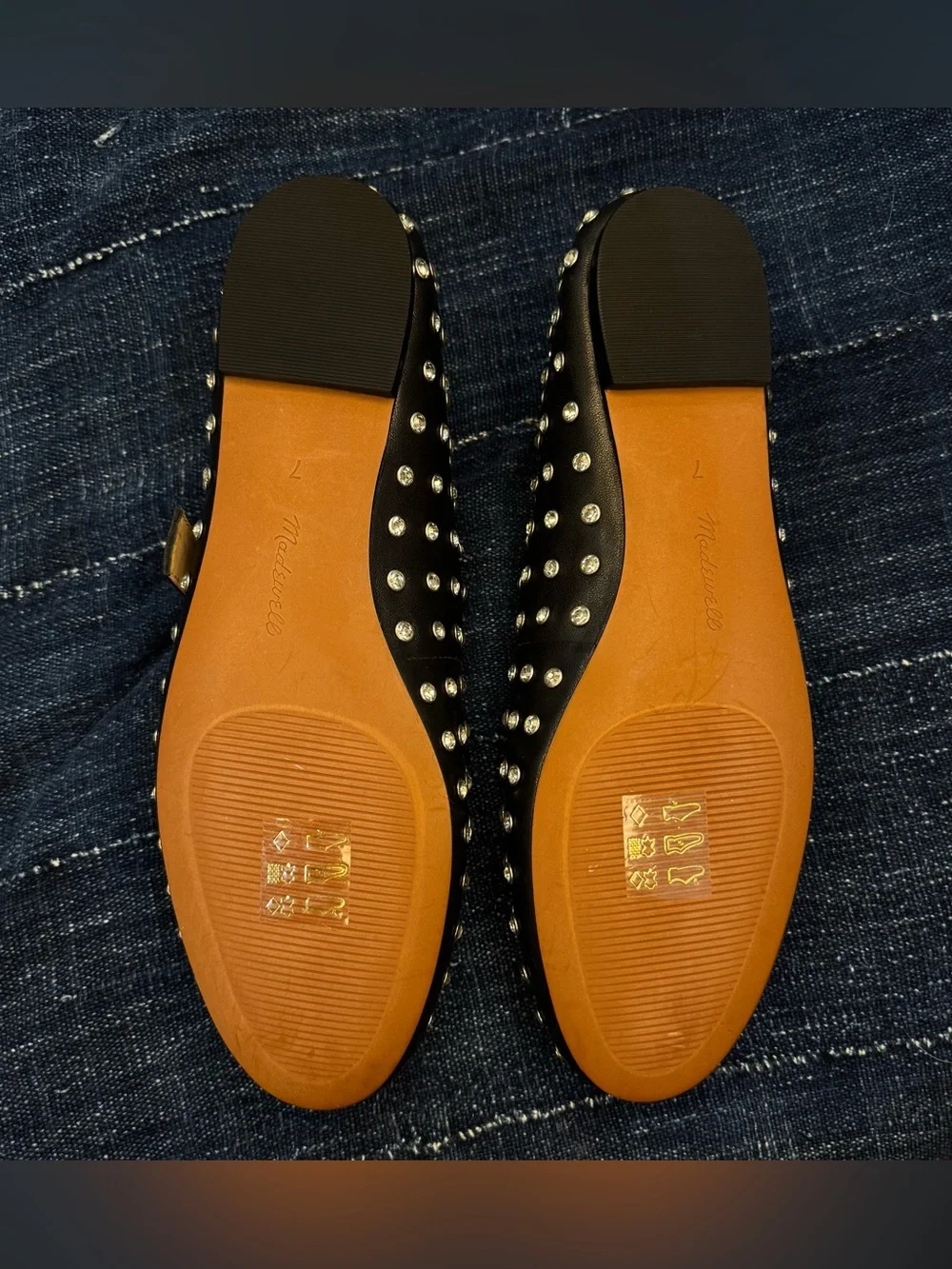 NWT Madewell The Remy Mary Jane Flat - Sz.7