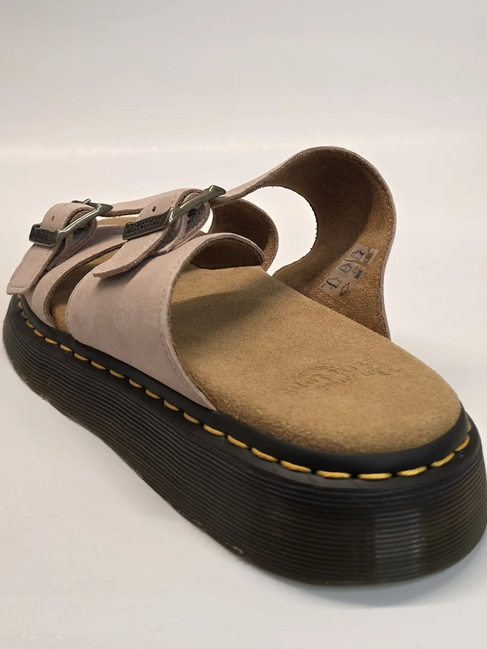 New Dr. Martens Josef Slide Sandal Pink  Double buckle  Men's Size 13