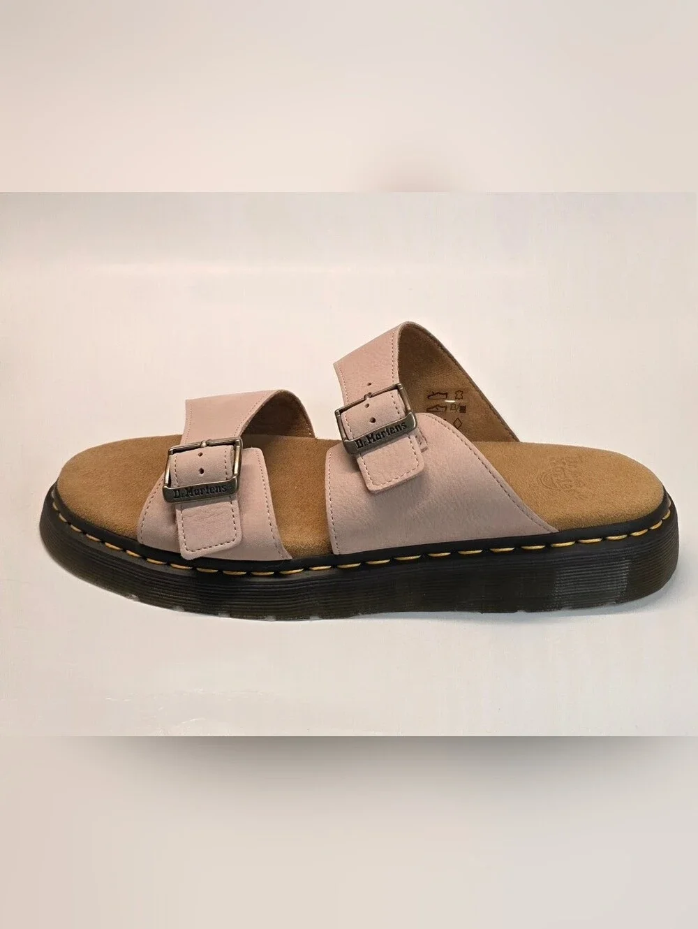 New Dr. Martens Josef Slide Sandal Pink  Double buckle  Men's Size 13