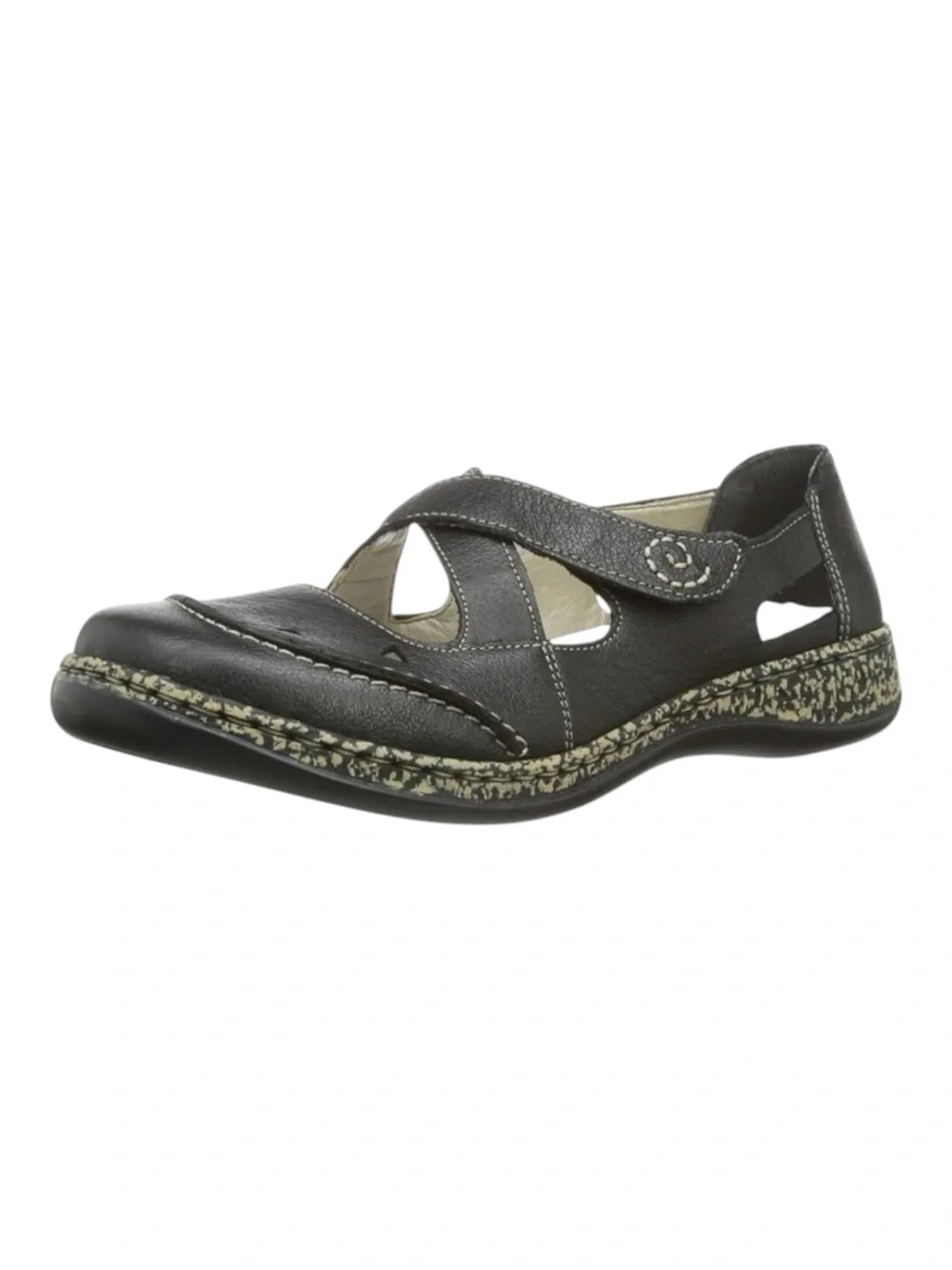 new Rieker ❀ Daisy Rosso Mary Jane Ballet Flats ❀ Black Schwarz 00 ❀ 38 7.5M 8M