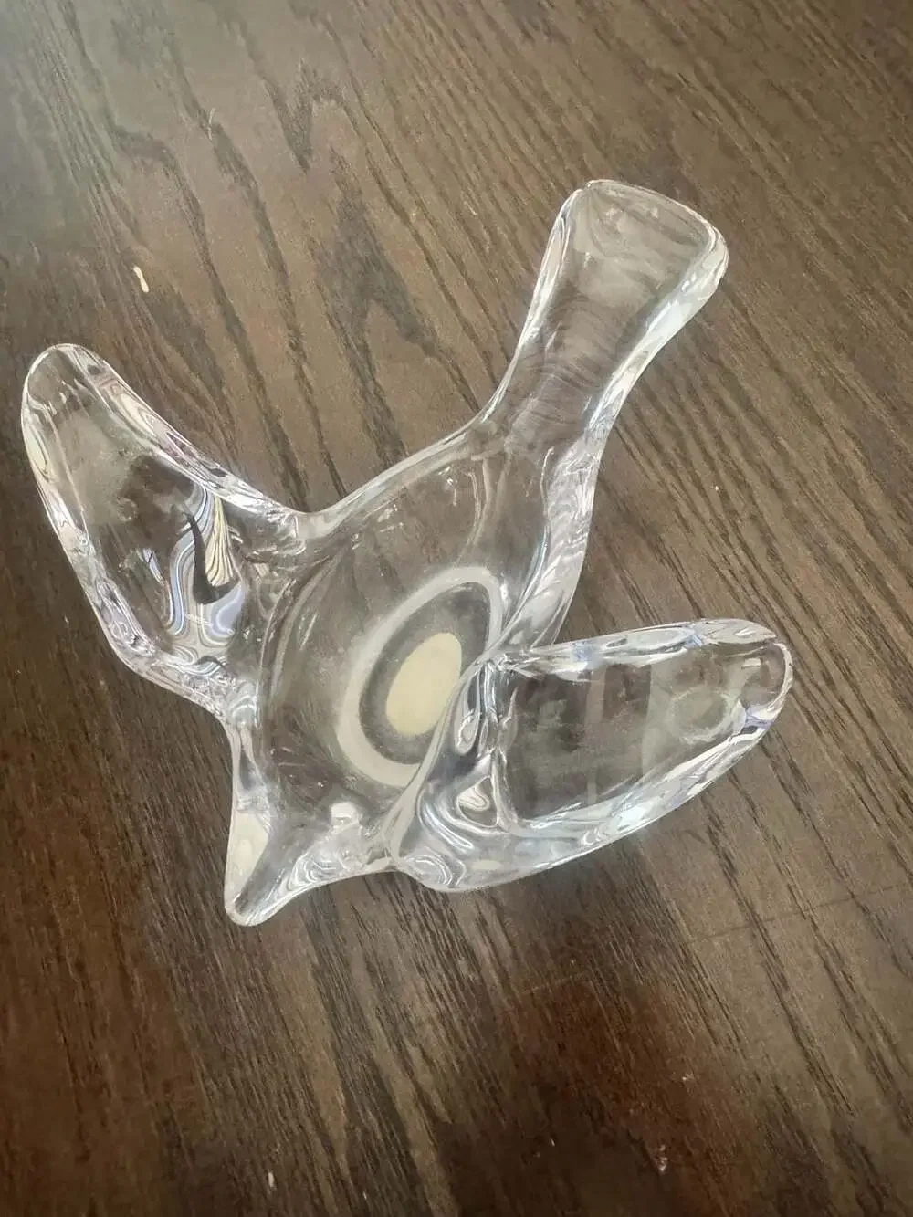 Chairish clear blown