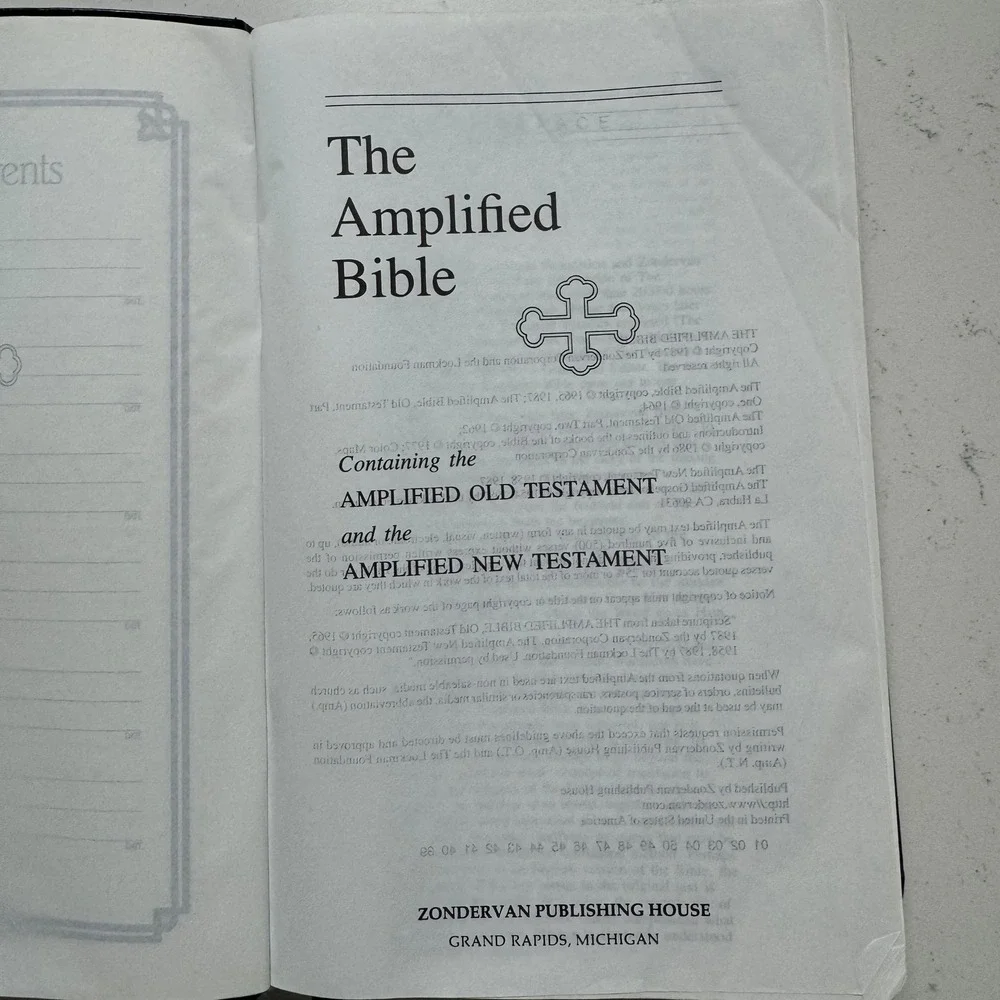Zondervan some underlining