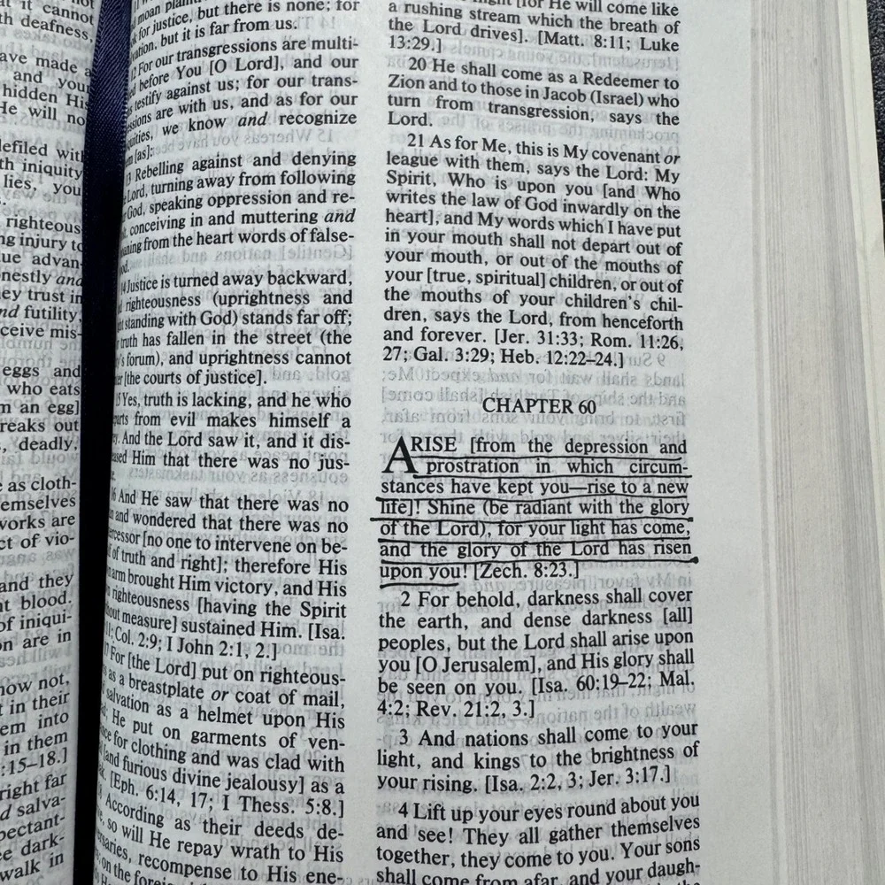 Zondervan some underlining