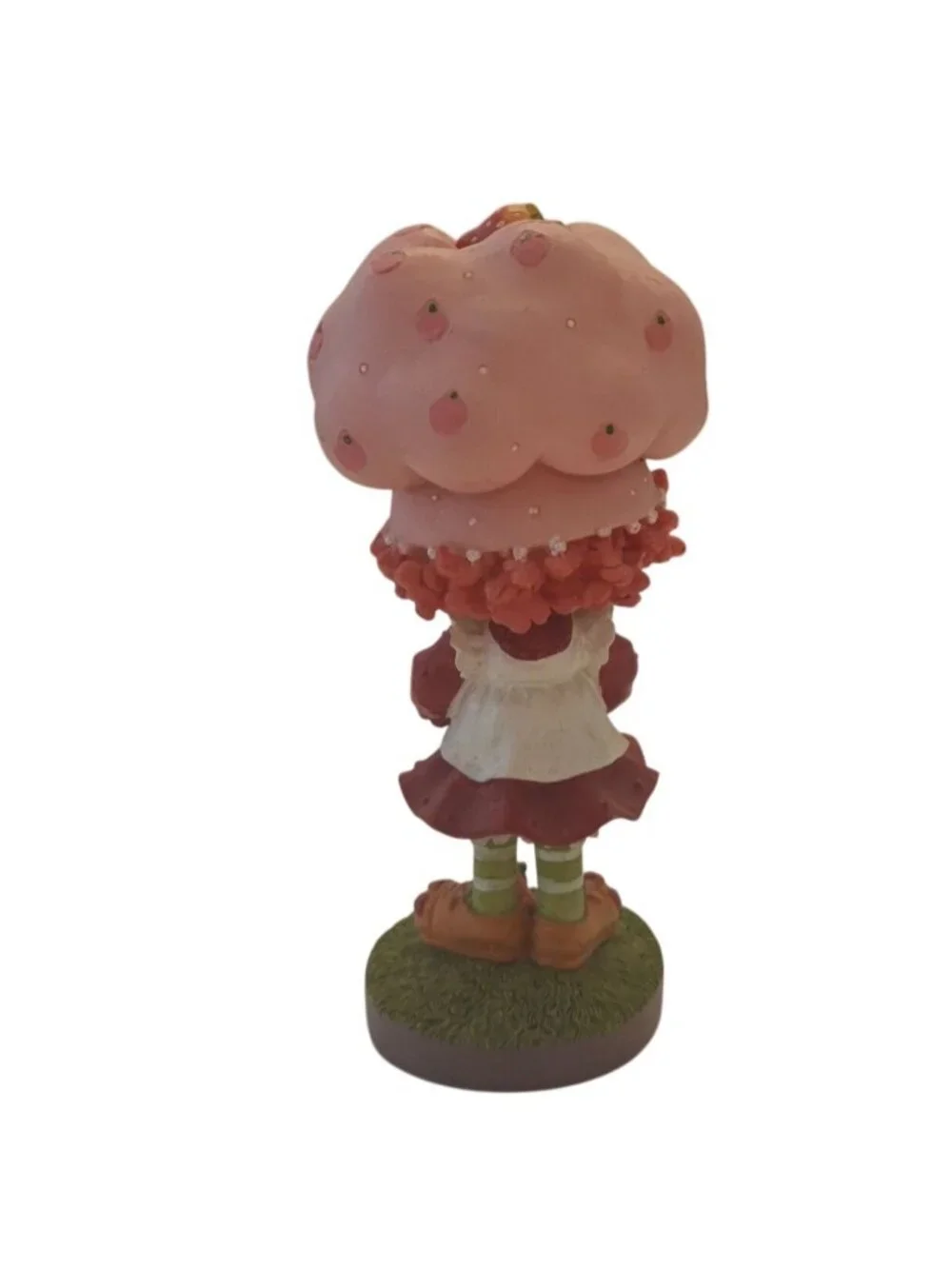 Vintage Strawberry Shortcake Raspberry Tart Bobblehead Mushroom Hat 2002