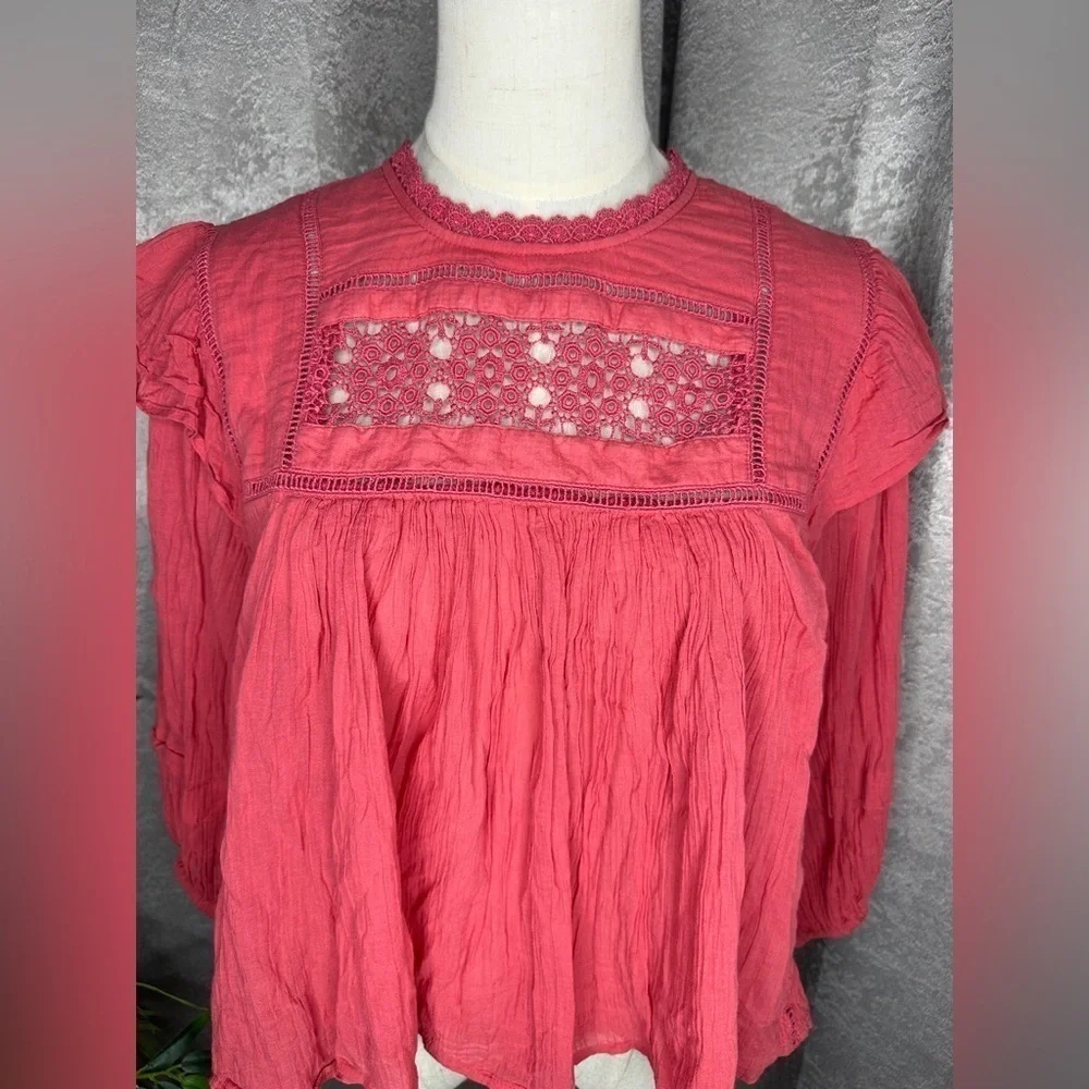 Free People flora lightweight pink