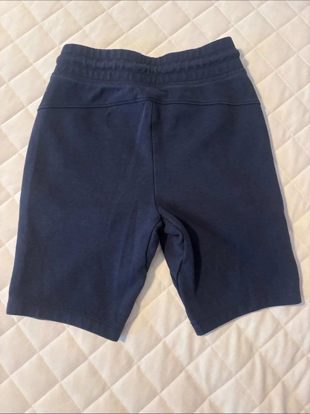 GAP Navy Drawstring Zip-Front Kids Shorts