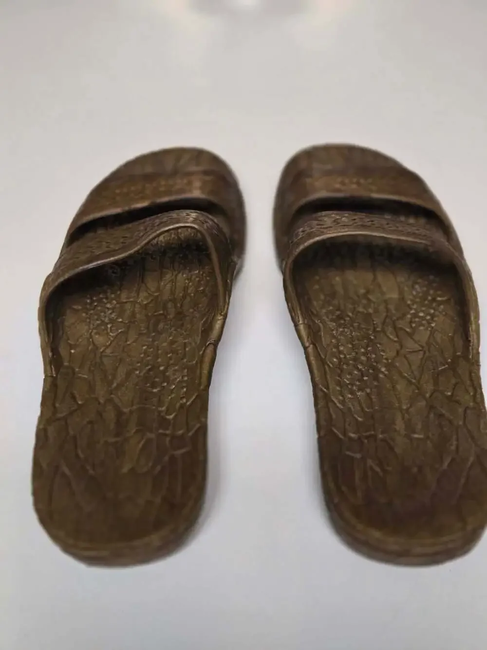 Pali Hawaii Classic Jandal Unisex Brown Double Strap Sandals