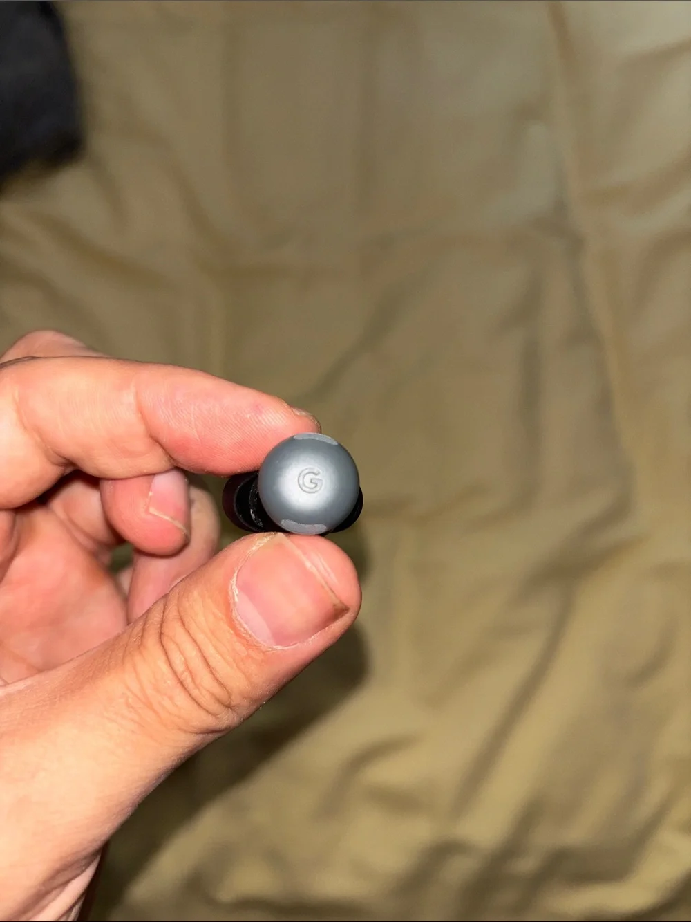 Google Pixel Buds Pro 2 Wireless Earbuds with White Charging Case and Grey Buds
