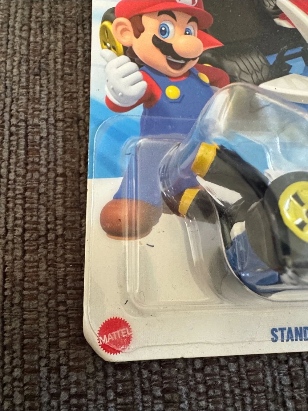 Hot Wheels card has
