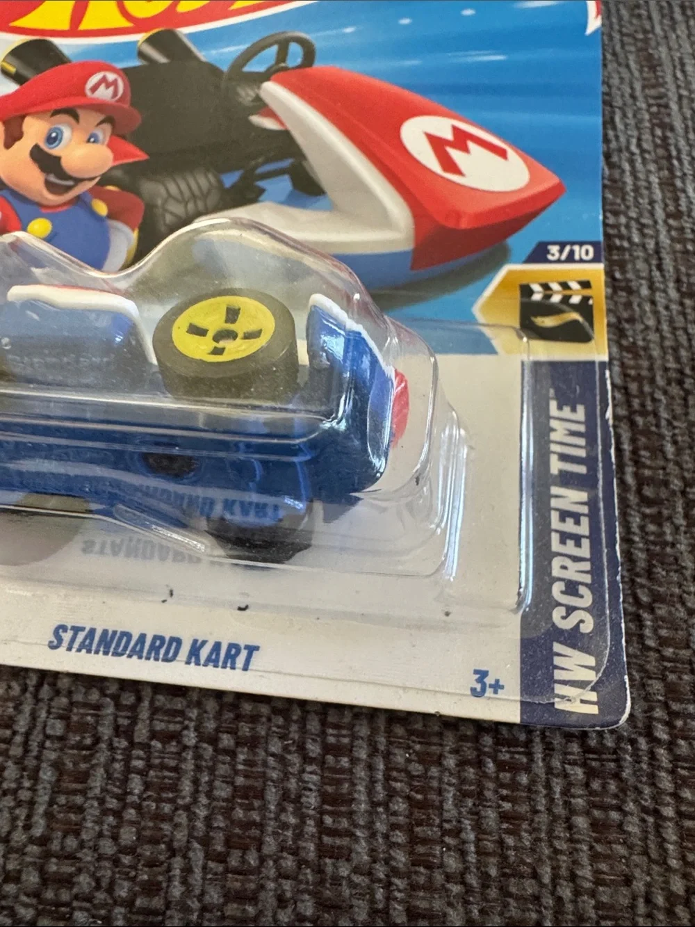 Hot Wheels card has