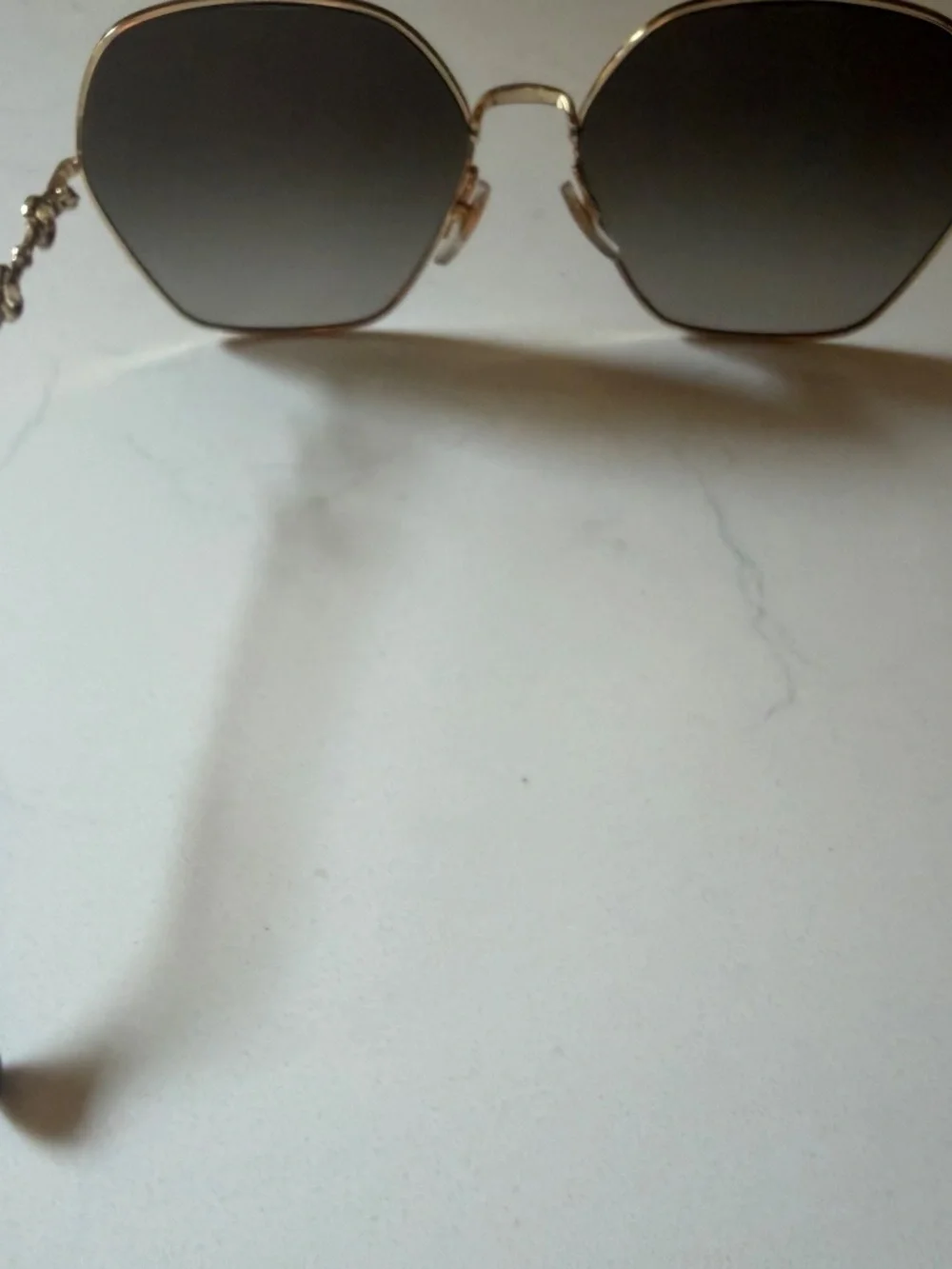 Gucci gold frames