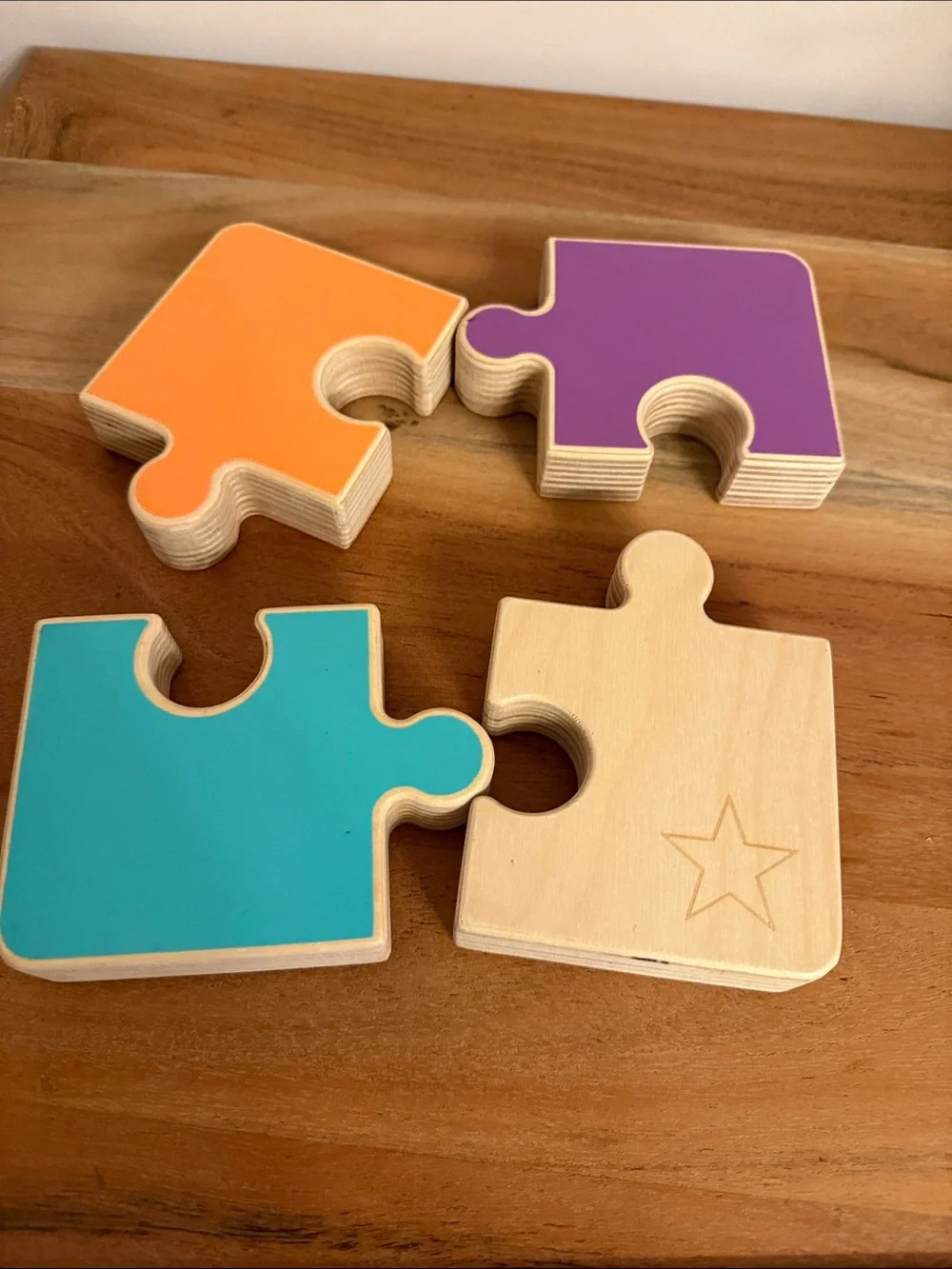 Lovevery chunky Color Block jigsaw Puzzle companion kit 22 months