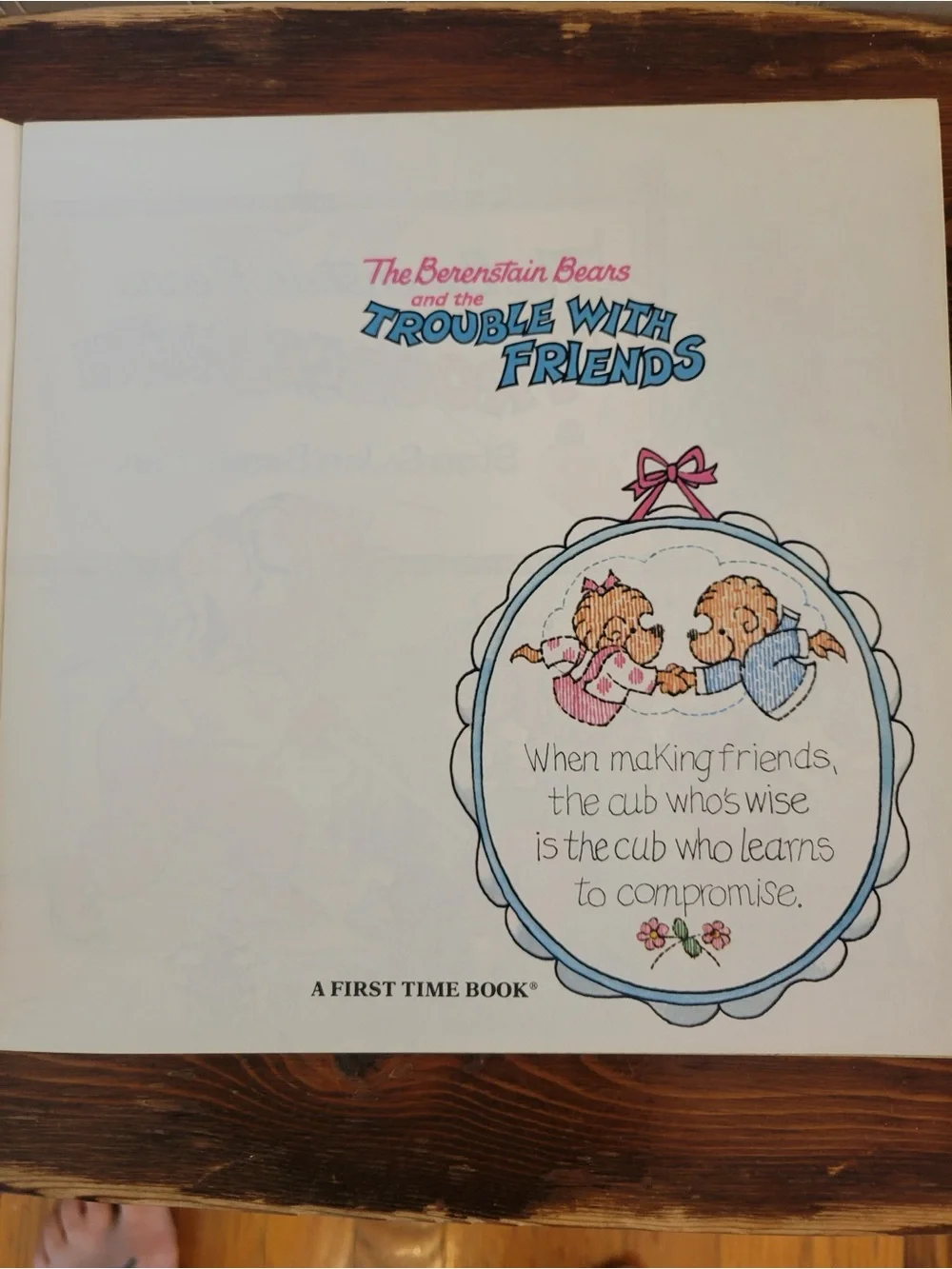 3 Set of Bernstein Bears- Double Dare, Trouble with Friends, & In Crowd