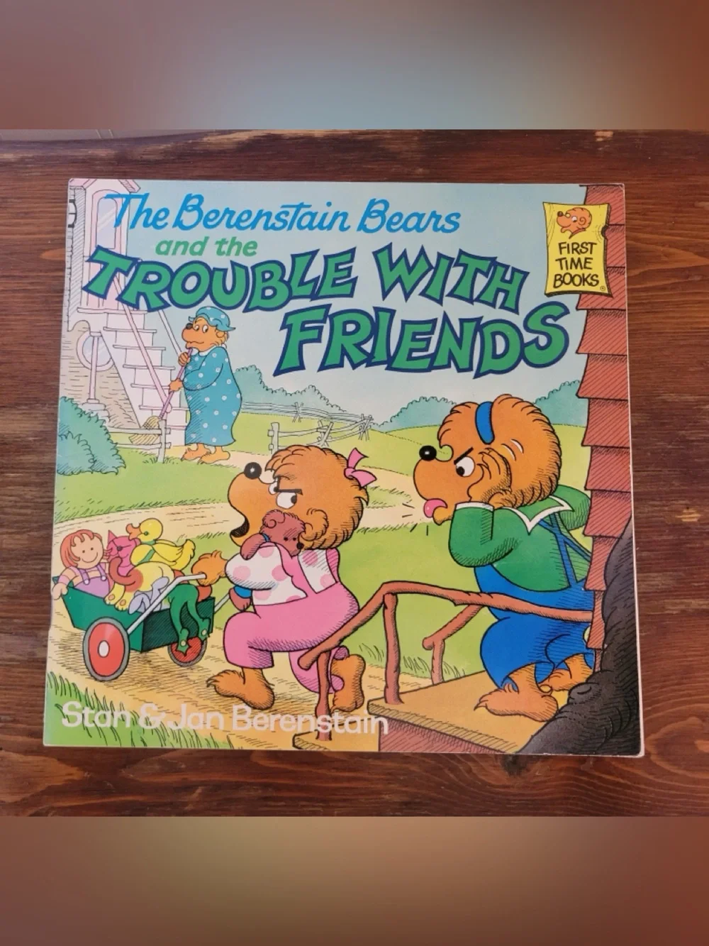 3 Set of Bernstein Bears- Double Dare, Trouble with Friends, & In Crowd