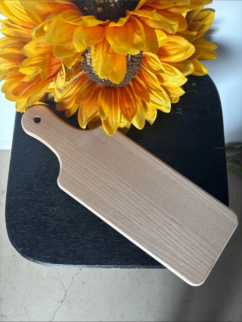 Tillamook wooden paddle