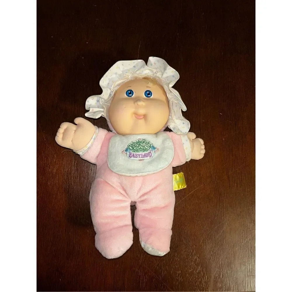 Vintage 1989 cabbage patch baby land rattle 10in doll