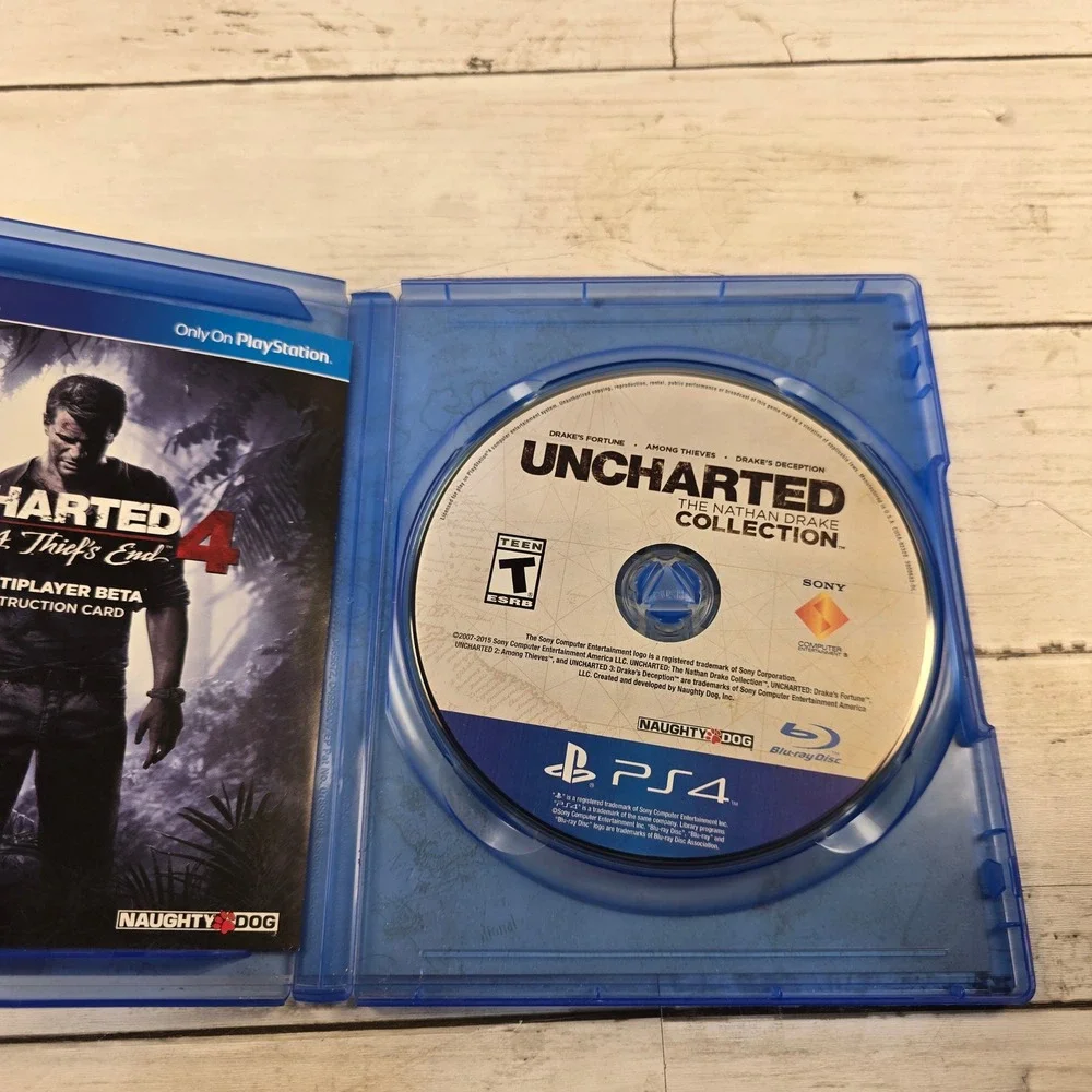 Uncharted The Nathan Drake Collection Sony PS4 PlayStation 4 Remastered Trilogy
