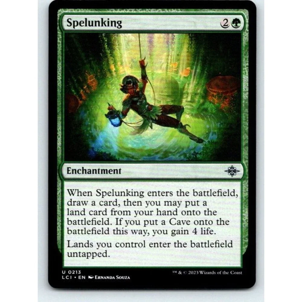 Spelunking | 213 Uncommon | The Lost Caverns of Ixalan | Magic