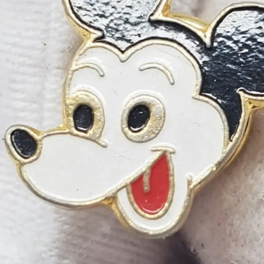 Vintage Walt Disney Productions Mickey Mouse Gold Lapel Pin