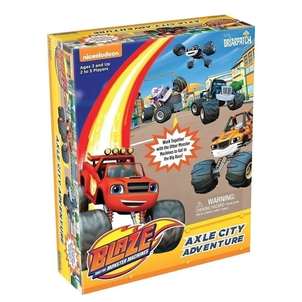 Nickelodeon Blaze and the Monster Machines Axle City Adventure Board‎ Game New