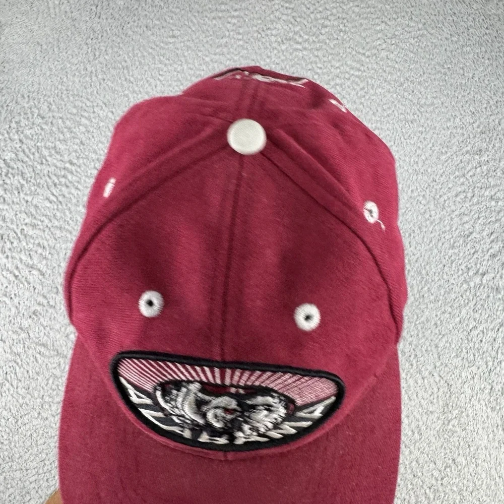 Top of the World vintage maroon